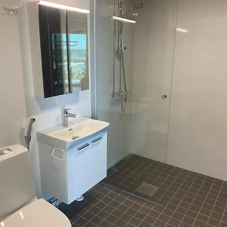 Apartament New Sky High Lr, 1br, 1ba, Sauna, Gbalcony, 49m2, 11krs Oulu