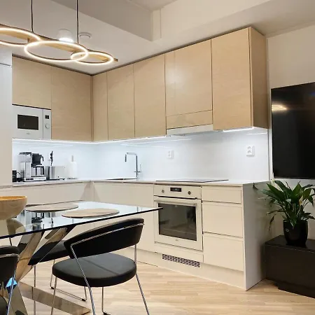 Apartament New Sky High Lr, 1br, 1ba, Sauna, Gbalcony, 49m2, 11krs Oulu